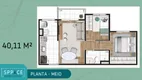 Foto 9 de Apartamento com 2 Quartos à venda, 41m² em Cursino, São Paulo