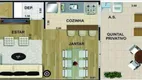 Foto 5 de Casa de Condomínio com 2 Quartos à venda, 64m² em Vila Osasco, Osasco