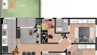 Foto 8 de Apartamento com 3 Quartos à venda, 53m² em Centro, Araucária