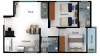 Foto 5 de Apartamento com 2 Quartos à venda, 56m² em Jaraguá, Uberlândia
