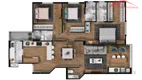 Foto 4 de Apartamento com 3 Quartos à venda, 121m² em Saguaçú, Joinville