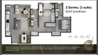 Foto 9 de Apartamento com 2 Quartos à venda, 62m² em Buru, Salto