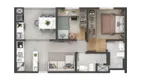 Foto 15 de Apartamento com 1 Quarto à venda, 36m² em Centro, Pinhais