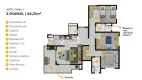 Foto 8 de Apartamento com 3 Quartos à venda, 82m² em Porto Novo, Caraguatatuba