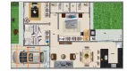 Foto 5 de Casa de Condomínio com 3 Quartos à venda, 102m² em Novo Cavaleiro, Macaé