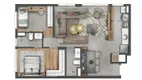 Foto 4 de Apartamento com 3 Quartos à venda, 70m² em Central Parque, Porto Alegre