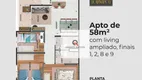 Foto 5 de Apartamento com 2 Quartos à venda, 58m² em Vila Flórida, Guarulhos