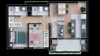 Foto 2 de Apartamento com 2 Quartos à venda, 58m² em Santa Felicidade, Curitiba