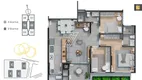 Foto 25 de Apartamento com 3 Quartos à venda, 87m² em Ecoville, Curitiba