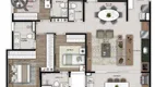 Foto 2 de Apartamento com 3 Quartos à venda, 101m² em Nova Campinas, Campinas