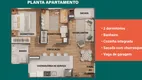 Foto 14 de Apartamento com 2 Quartos à venda, 47m² em Fragata, Pelotas