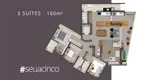 Foto 14 de Apartamento com 3 Quartos à venda, 160m² em Parque das Arvores, Marília