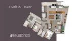 Foto 32 de Apartamento com 3 Quartos à venda, 160m² em Parque das Arvores, Marília