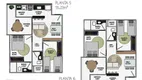 Foto 3 de Apartamento com 2 Quartos à venda, 55m² em Aribiri, Vila Velha