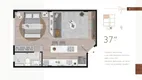 Foto 11 de Apartamento com 1 Quarto à venda, 40m² em Funcionários, Belo Horizonte