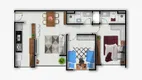 Foto 3 de Apartamento com 2 Quartos à venda, 59m² em Celina Park, Goiânia