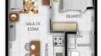 Foto 3 de Apartamento com 1 Quarto à venda, 31m² em Samambaia, Brasília