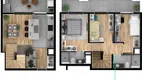 Foto 38 de Apartamento com 2 Quartos à venda, 57m² em Novo Mundo, Curitiba