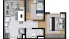 Foto 5 de Apartamento com 2 Quartos à venda, 31m² em Vila Carmosina, São Paulo