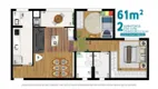 Foto 19 de Apartamento com 2 Quartos à venda, 62m² em Pagador de Andrade, Jacareí