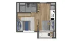 Foto 18 de Apartamento com 2 Quartos à venda, 40m² em Vila Guilhermina, São Paulo