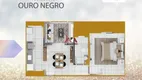 Foto 5 de Apartamento com 2 Quartos à venda, 50m² em Chácara do Visconde, Taubaté