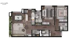 Foto 4 de Apartamento com 2 Quartos à venda, 90m² em Planalto, Gramado