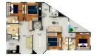 Foto 15 de Apartamento com 2 Quartos à venda, 55m² em Caiçaras, Belo Horizonte
