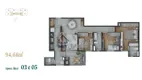 Foto 34 de Apartamento com 3 Quartos à venda, 93m² em Vila da Serra, Nova Lima