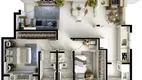 Foto 8 de Apartamento com 2 Quartos à venda, 69m² em Santa Mônica, Uberlândia