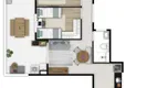 Foto 4 de Apartamento com 2 Quartos à venda, 48m² em Conceição, Osasco