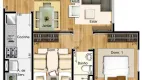 Foto 3 de Apartamento com 2 Quartos à venda, 49m² em Tremembé, São Paulo