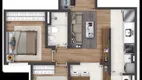 Foto 2 de Apartamento com 2 Quartos para alugar, 47m² em Penha, São Paulo