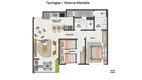 Foto 32 de Apartamento com 2 Quartos à venda, 50m² em Nova Parnamirim, Parnamirim