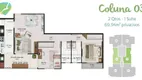 Foto 2 de Apartamento com 2 Quartos à venda, 70m² em Três Barras, Linhares