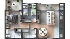 Foto 9 de Apartamento com 2 Quartos à venda, 55m² em Juvevê, Curitiba
