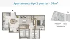 Foto 37 de Apartamento com 2 Quartos à venda, 59m² em Ouro Preto, Belo Horizonte