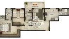 Foto 10 de Apartamento com 2 Quartos à venda, 77m² em Jardim Finotti, Uberlândia