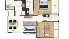 Foto 3 de Apartamento com 2 Quartos à venda, 54m² em Xangri-lá, Contagem