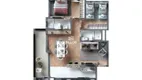 Foto 11 de Apartamento com 2 Quartos à venda, 55m² em Juvevê, Curitiba