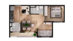 Foto 19 de Apartamento com 2 Quartos à venda, 38m² em Jaragua, São Paulo