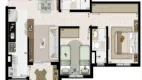 Foto 48 de Apartamento com 3 Quartos para alugar, 85m² em Marapé, Santos