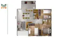 Foto 9 de Apartamento com 3 Quartos à venda, 72m² em Tirol, Belo Horizonte