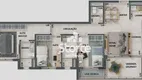 Foto 2 de Apartamento com 3 Quartos à venda, 95m² em Gávea, Uberlândia