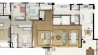 Foto 4 de Apartamento com 4 Quartos à venda, 220m² em Granja Julieta, São Paulo