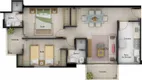 Foto 9 de Apartamento com 1 Quarto à venda, 53m² em Nossa Senhora Aparecida, Uberlândia