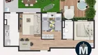 Foto 8 de Apartamento com 2 Quartos à venda, 63m² em Jardim Barro Branco, Cotia