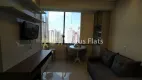 Foto 3 de Flat com 1 Quarto para alugar, 45m² em Paraíso do Morumbi, São Paulo