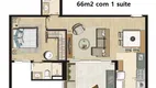 Foto 16 de Apartamento com 1 Quarto para alugar, 66m² em Brooklin, São Paulo