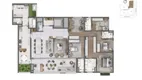 Foto 5 de Apartamento com 4 Quartos à venda, 252m² em Indianópolis, São Paulo